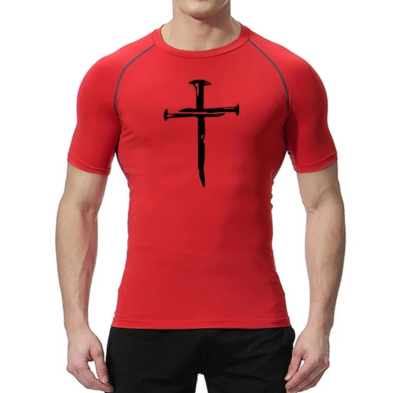 HOLY CROSS - COMPRESSION SHIRT