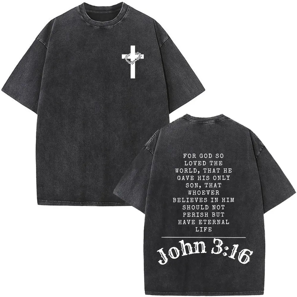 CAMISETAS CRISTIANAS  OVERSIZED WASHED