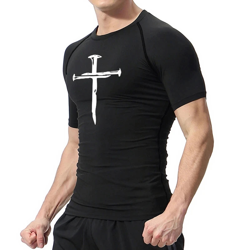HOLY CROSS - COMPRESSION SHIRT