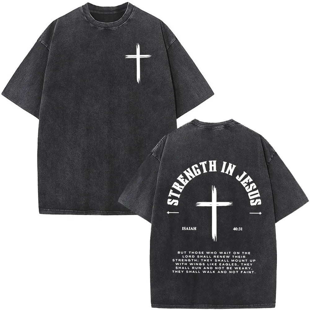CAMISETAS CRISTIANAS  OVERSIZED WASHED