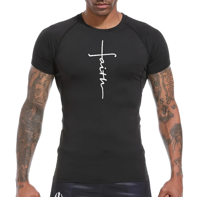 HOLY CROSS - COMPRESSION SHIRT
