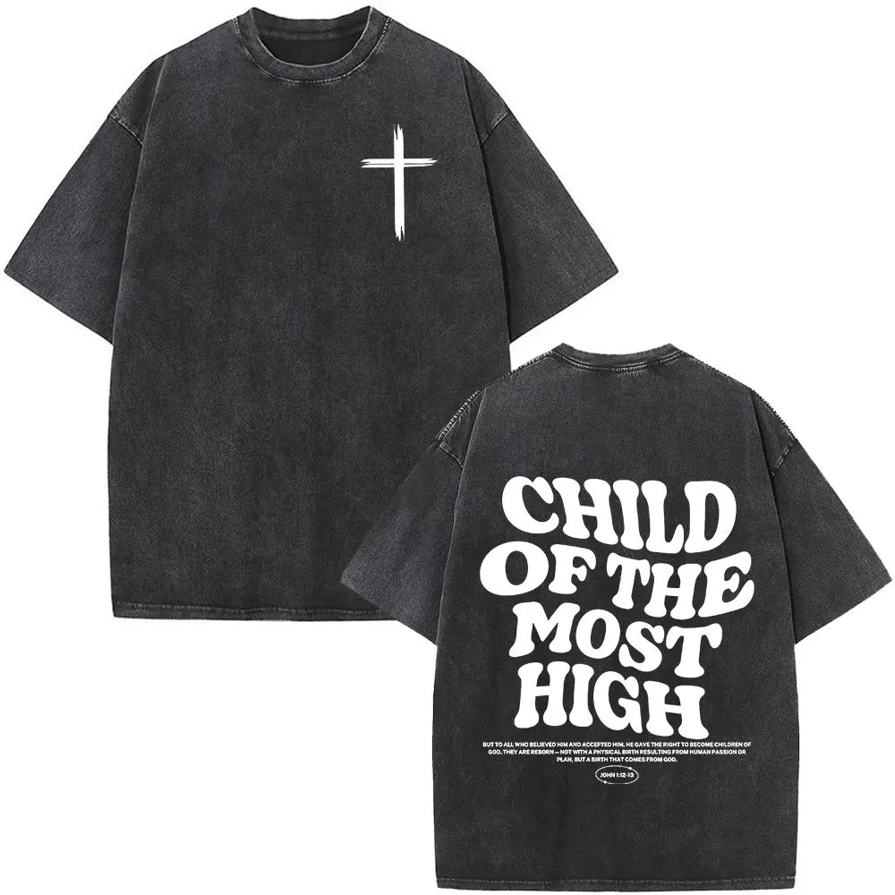 CAMISETAS CRISTIANAS  OVERSIZED WASHED