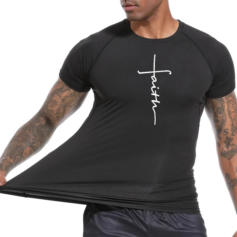 HOLY CROSS - COMPRESSION SHIRT