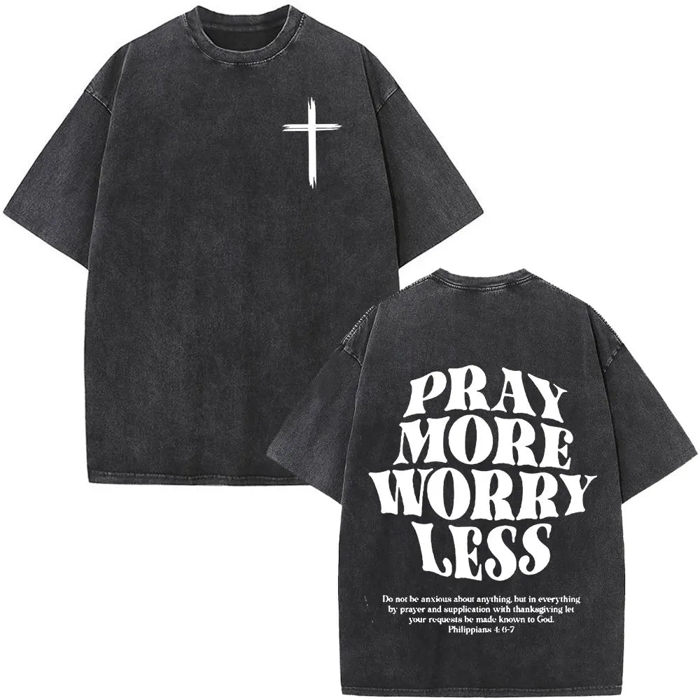 CAMISETAS CRISTIANAS  OVERSIZED WASHED