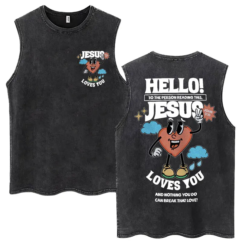 JESUS - CAMISETA TIRANTES