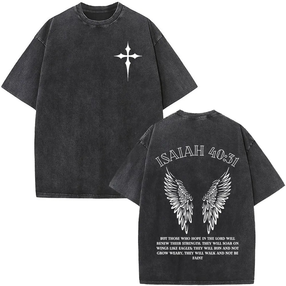 CAMISETAS CRISTIANAS  OVERSIZED WASHED