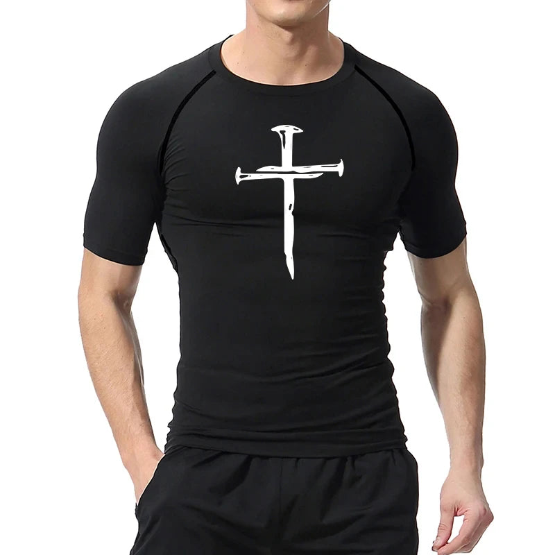 HOLY CROSS - COMPRESSION SHIRT