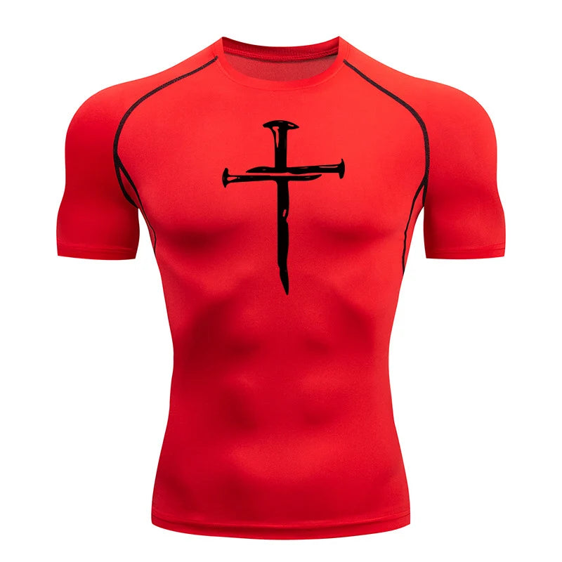 HOLY CROSS - COMPRESSION SHIRT